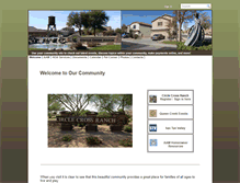 Tablet Screenshot of circlecrossranch.net